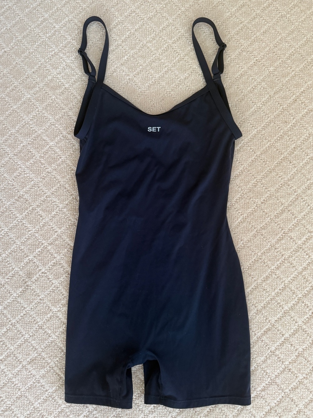 Navy SET ACTIVE Shorty SPORTY SUIT, ONESIE, size M